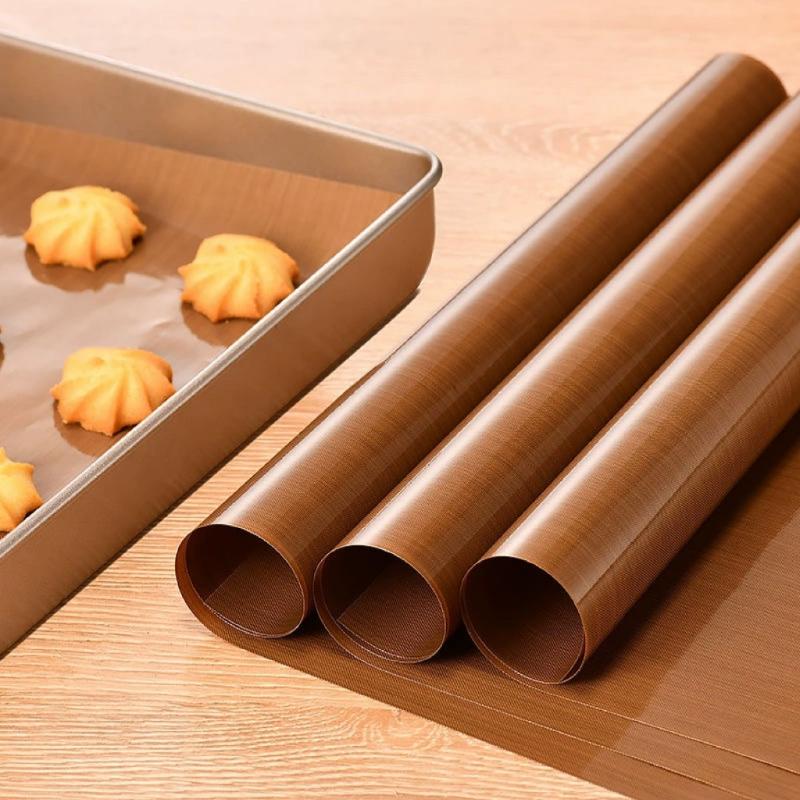 Kitchen Baking Paper - 再利用可能な耐油ベーキングシート、オイルプルーフペーパークロス、オーブンパッド、ノンスティックベーキングマット、キッチン＆熱伝導ツール
