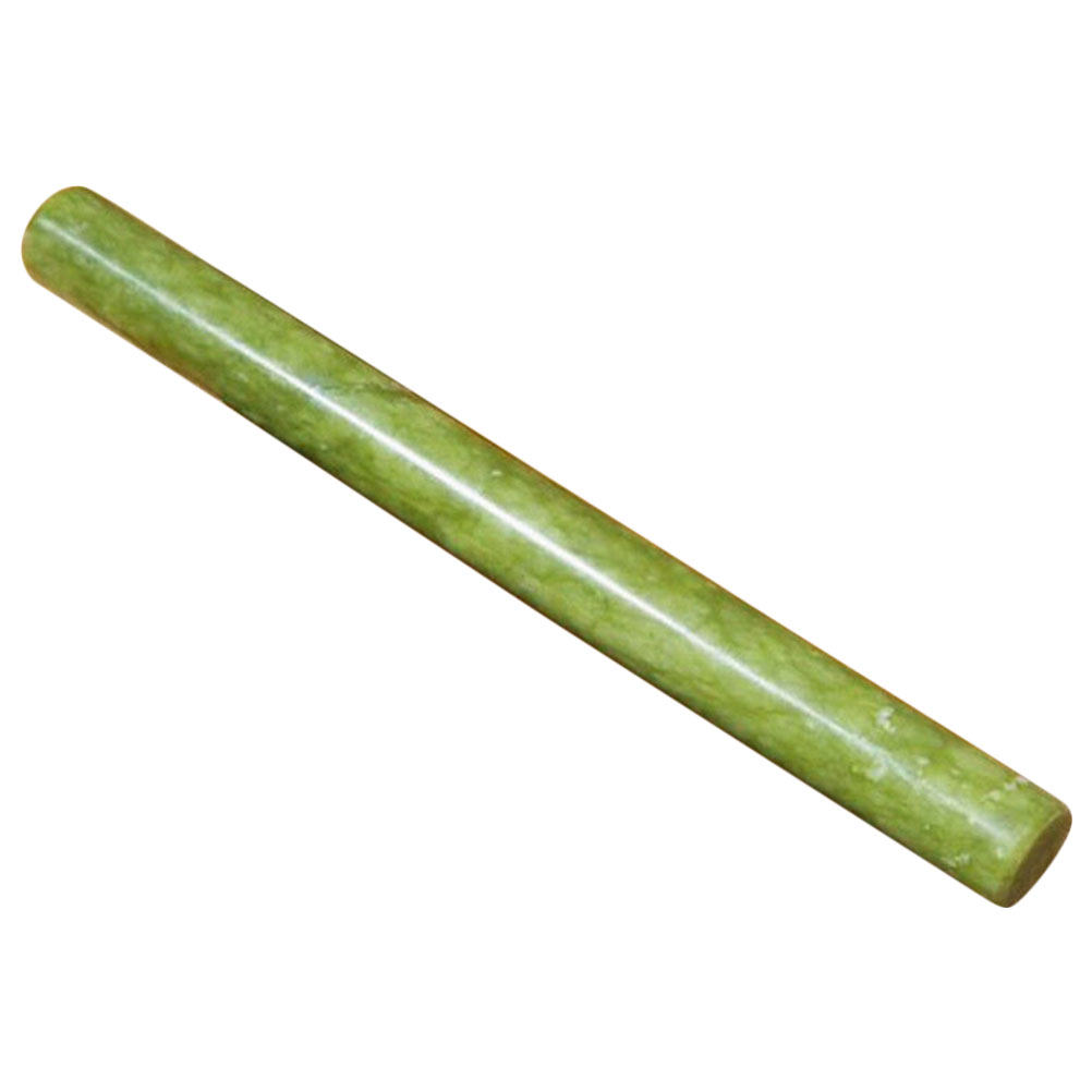 Rolling Pin Marble - 大理石製麺棒 天然石の質感 ノンスティック表面 厚さ調整が簡単 ベーキング、生地の伸ばし、パスタ、ピザ、クッキーに最適