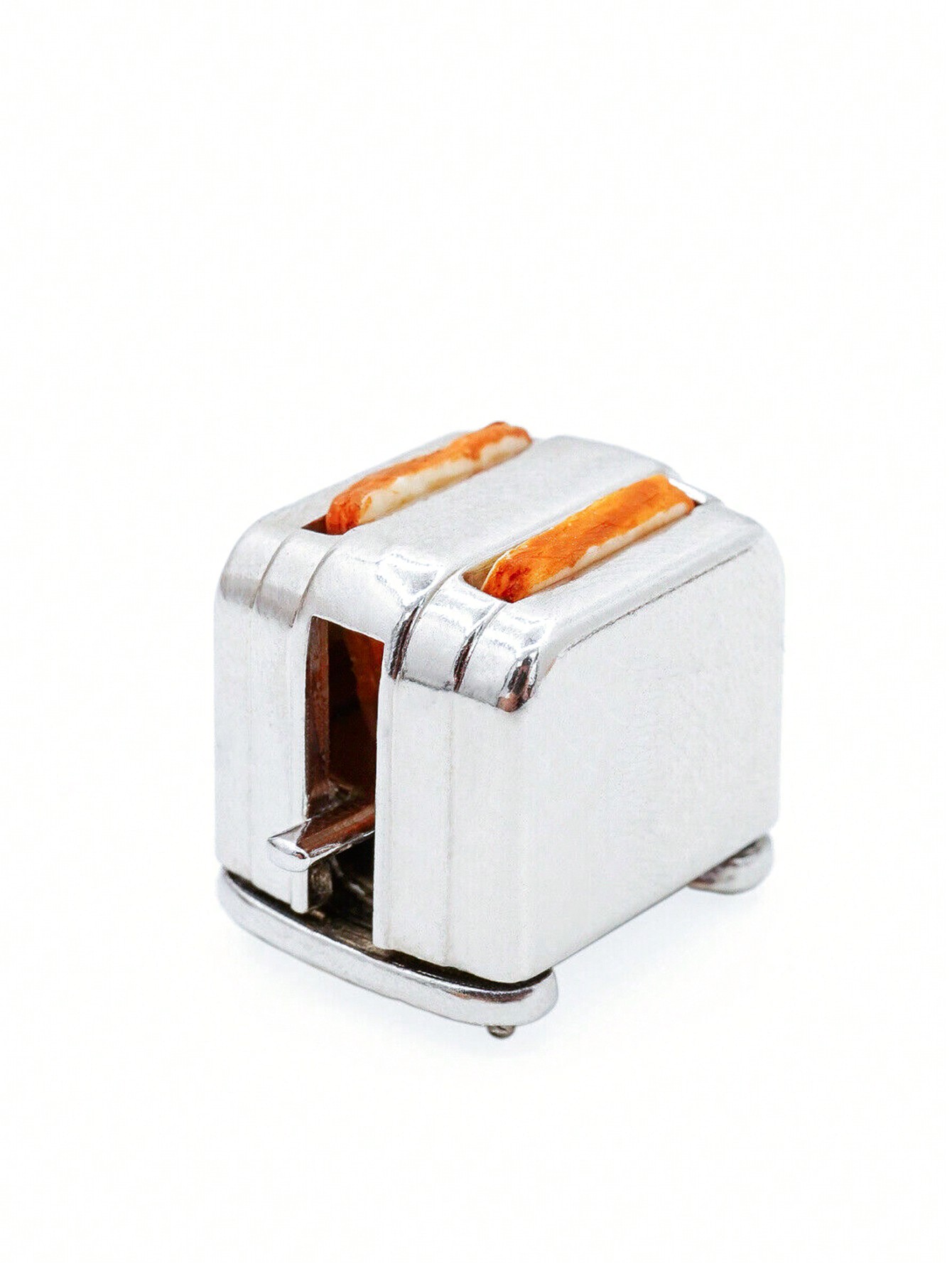 1:12 ドールハウスミニチュアトースター、家の装飾用ミニシ - Miniature Baking Kitchen のレビューと価格