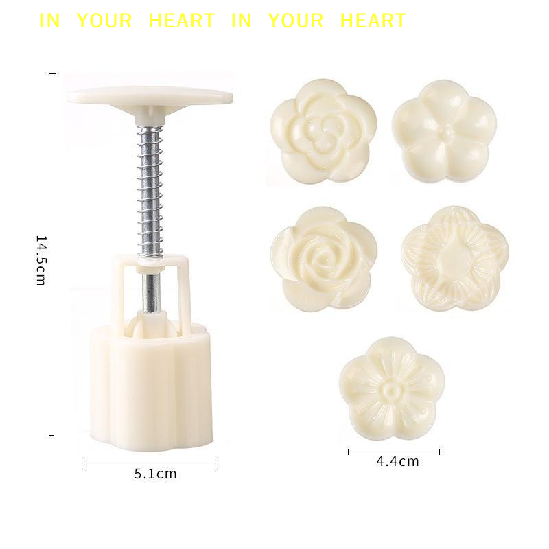 【X】1セットDIY月餅型プラスチック製手押しペストリー型ケ - Kitchen Baking Torch のレビューと価格