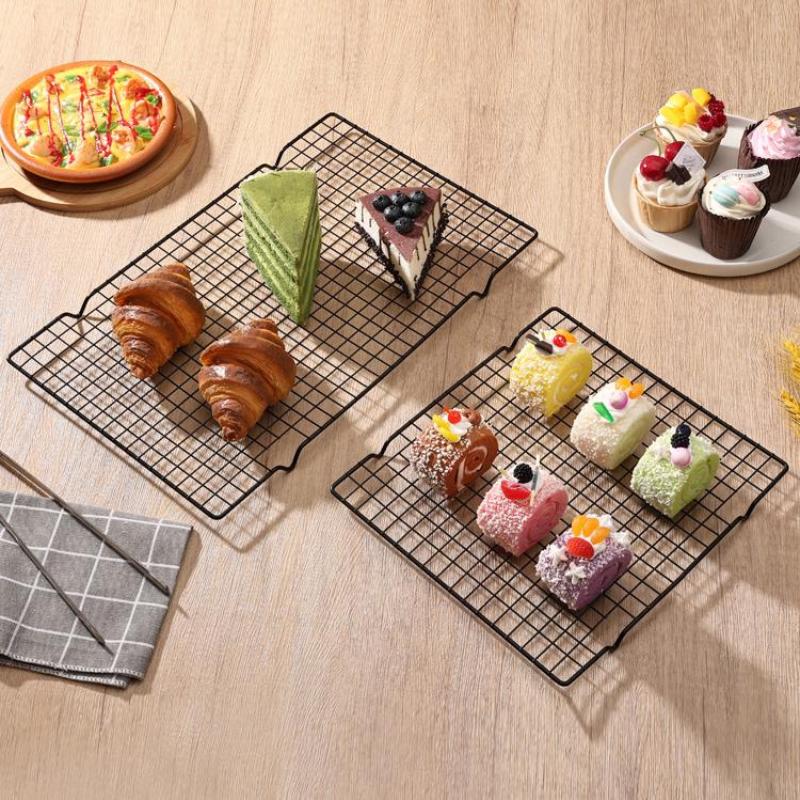 ステンレス製パンビスケットケーキ冷却ラック、水切りラック、冷 - Kitchen Baking Pan のレビューと価格