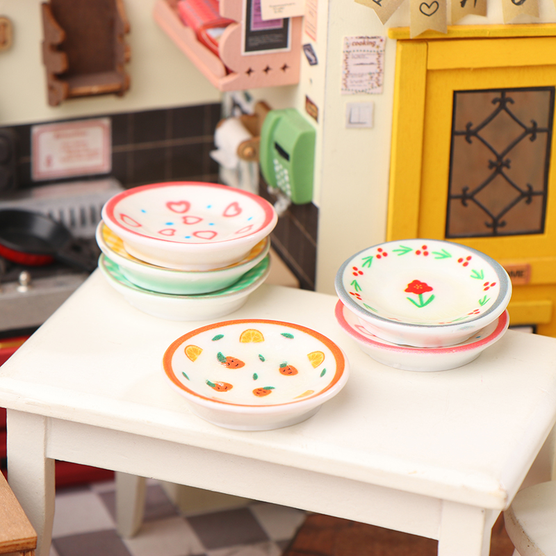 5 個 1/12 ドールハウスミニプレート皿モデルドールハウ - Miniature Baking Kitchen のレビューと価格