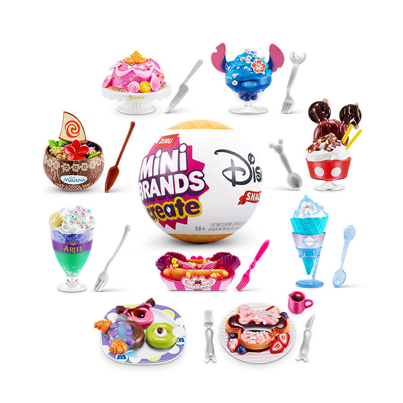 Zuru ミニブランド クリエイト ディズニー スナック カ - Miniature Baking Kitchen のレビューと価格