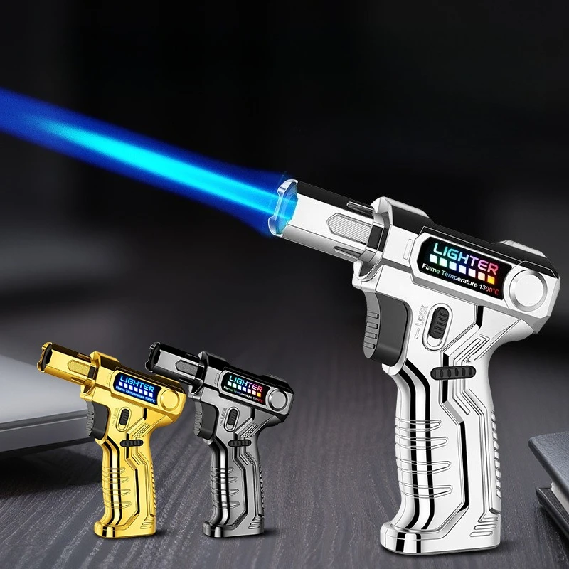 新しい高温耐性防風リフィル式溶接トーチライター、バーベキュー - Kitchen Baking Torch のレビューと価格