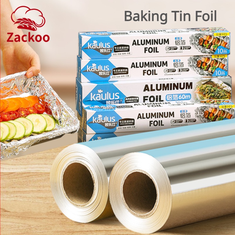 Zackoo 10/20/40 メートルアルミ箔ベーキングラ - Kitchen Baking Paper のレビューと価格