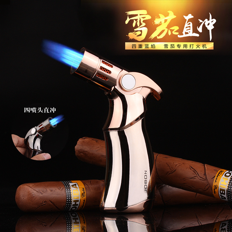 JOBON クリエイティブメタル屋外防風ブタンガスライターブ - Kitchen Baking Torch のレビューと価格