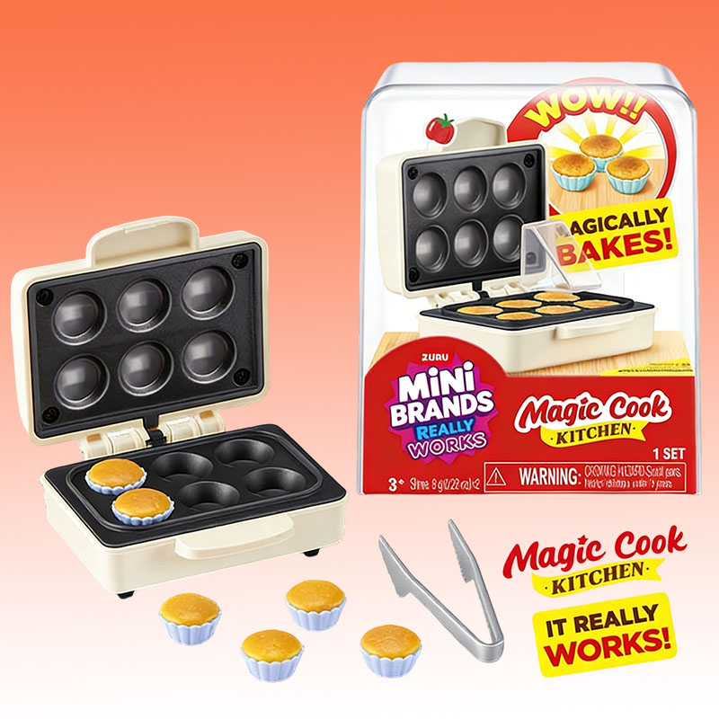 ZURU ミニブランド マジッククックキッチンシリーズ ミニ - Miniature Baking Kitchen のレビューと価格
