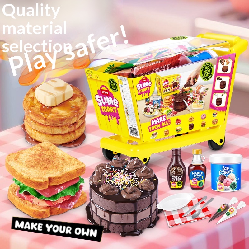 ズルミニスライムマートショッピングカートブラインドボックスD - Miniature Baking Kitchen のレビューと価格