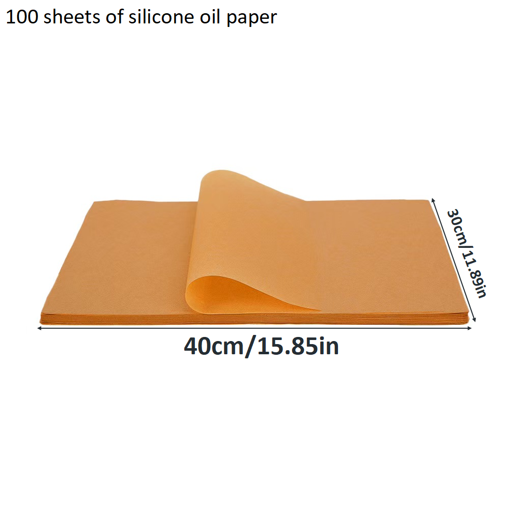 長方形シリコンオイルペーパー、耐油性バーベキュースチーマーペ - Kitchen Baking Paper のレビューと価格