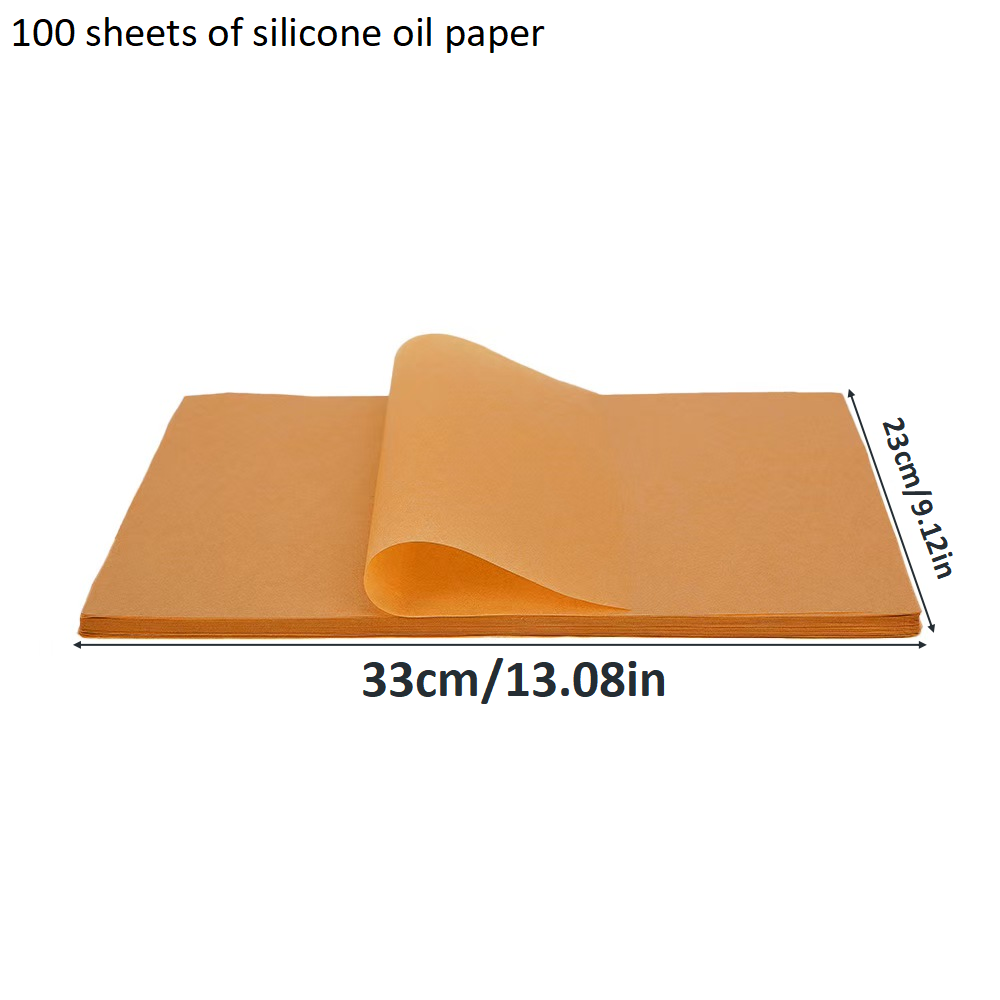長方形シリコンオイルペーパー、耐油性バーベキュースチーマーペ - Kitchen Baking Paper のレビューと価格