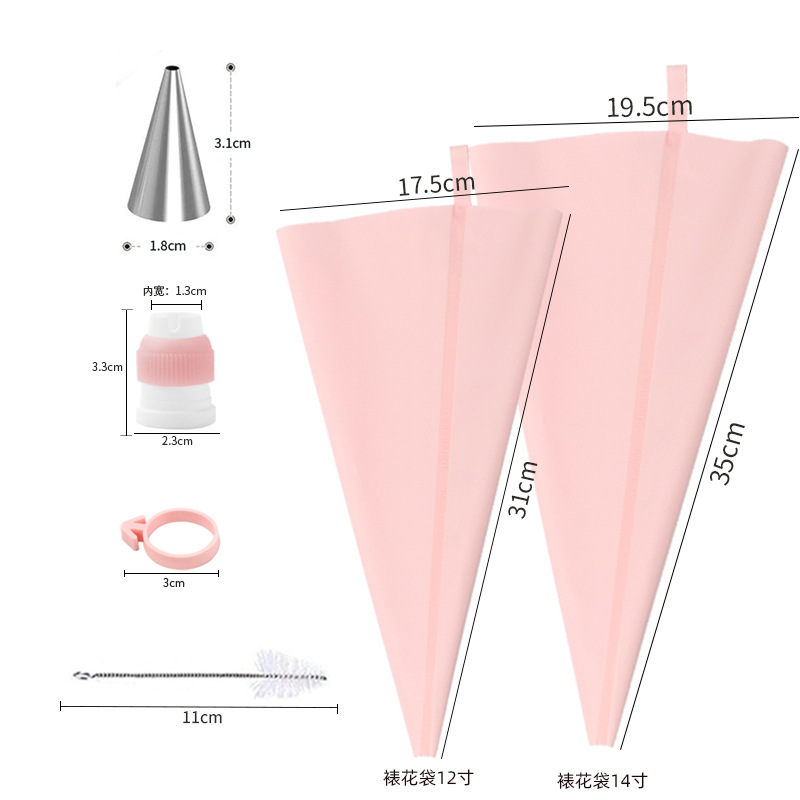 34個入りパイピングチップセット（TPUバッグ＆スクレーパー - Decorating Tip Set のレビューと価格