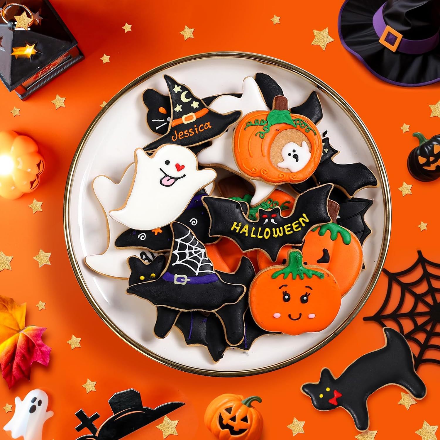 ハロウィン クッキー型 3ピース キッチン パンプキン ウィ - Kitchen Witch Baking のレビューと価格