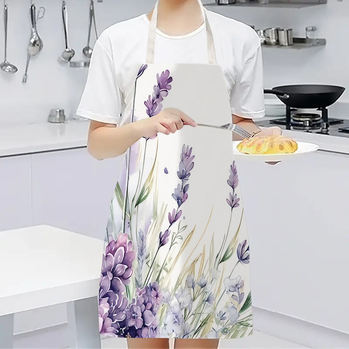 1pc 魔女大釜エプロンリネンキッチン調理ベーキングハロウィ - Kitchen Witch Baking のレビューと価格