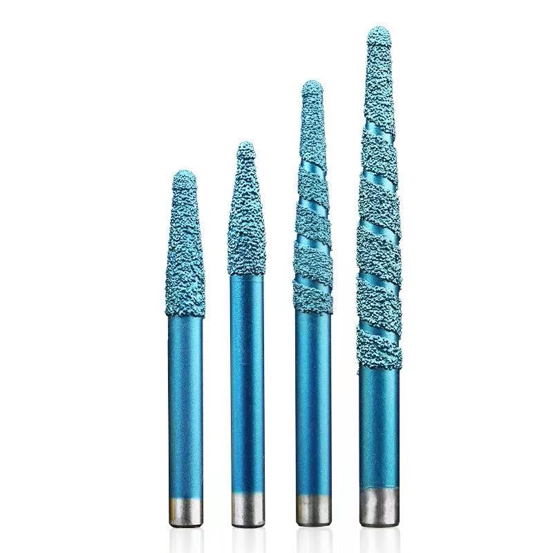 ろう付けダイヤモンド彫刻ルータービット石研削カッター彫刻機大 - Rolling Pin Marble のレビューと価格
