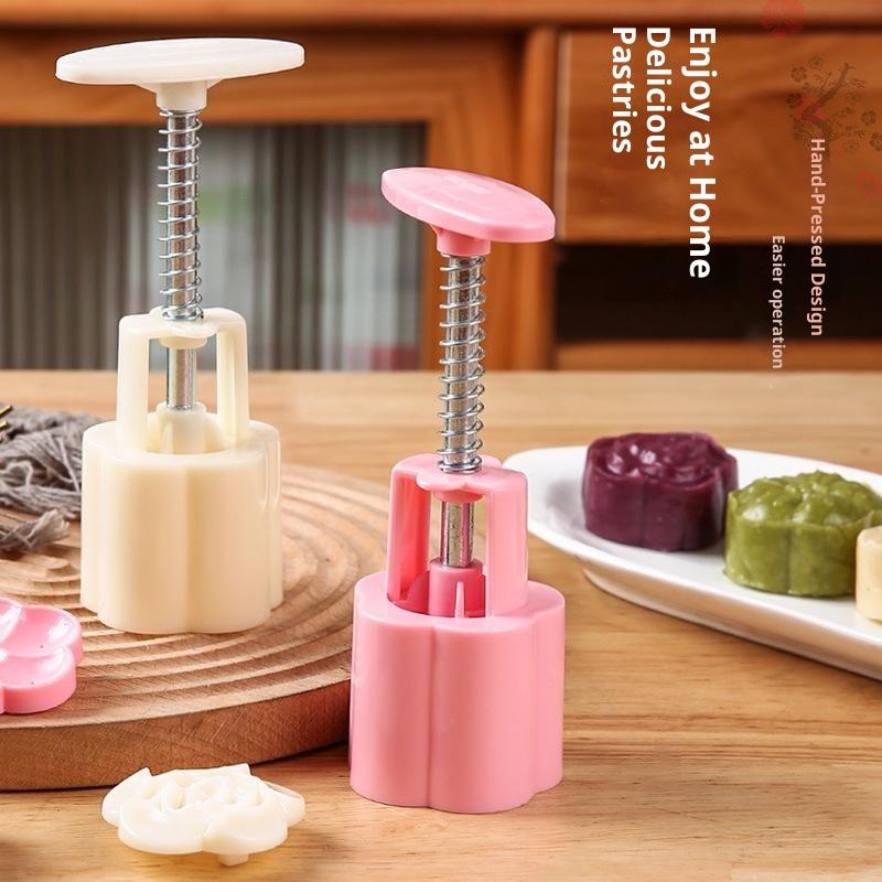 新しい1セットDIY月餅型プラスチック製手押し式ペストリー型 - Kitchen Baking Torch のレビューと価格