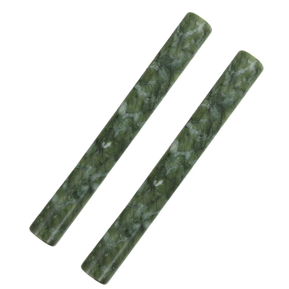 2個セット 天然石生地ローラー 翡翠大理石製麺棒 ノンスティ - Rolling Pin Marble のレビューと価格