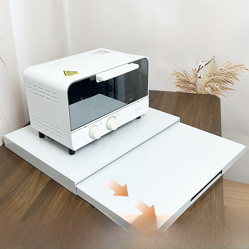 和風電子レンジ引き出し棚プルアウトキッチン収納ラック、炊飯器 - Kitchen Baking Drawer のレビューと価格