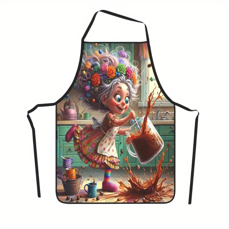かわいい魔女調理用キッチンエプロン - 面白いファンタジーグ - Kitchen Witch Baking のレビューと価格