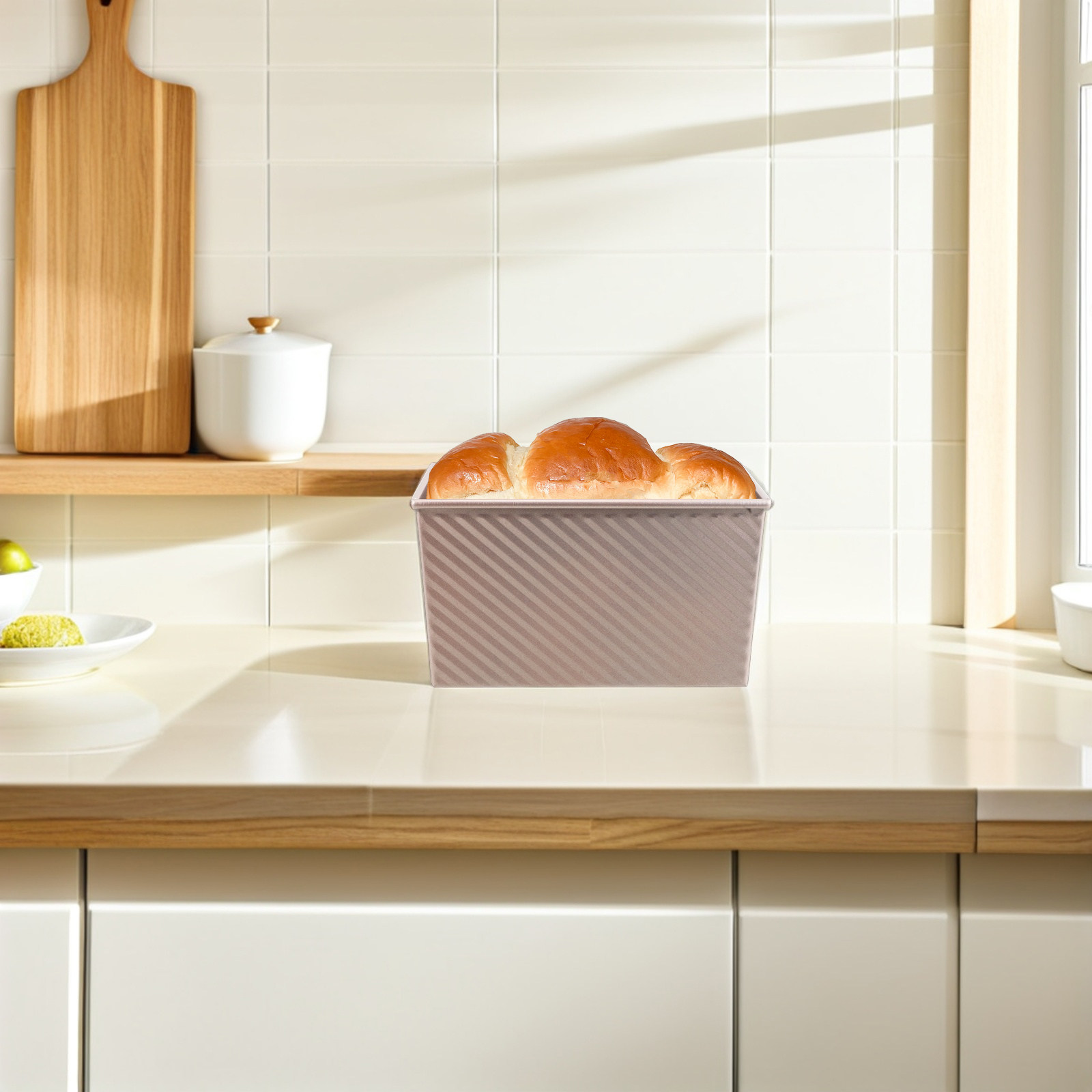 ノンスティック長方形トーストパン炭素鋼パン型ケーキローフバナ - Kitchen Baking Pan のレビューと価格
