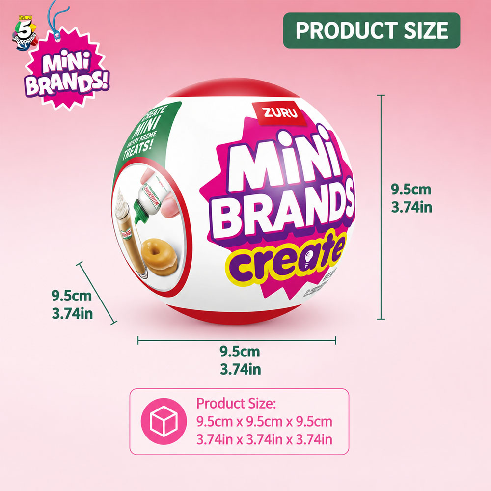 ズールミニブランド クリスピークレーム クリエイトシリーズ1 - Miniature Baking Kitchen のレビューと価格