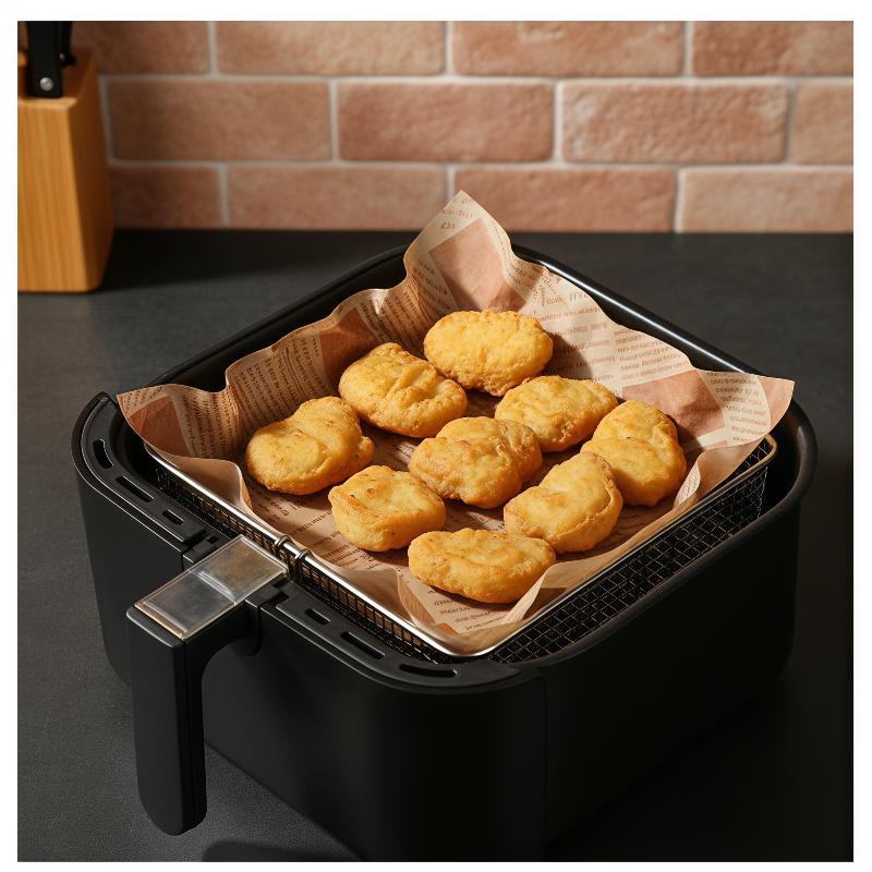 食品グレードベーキングパーチメントペーパー 50枚入り ノン - Kitchen Baking Paper のレビューと価格