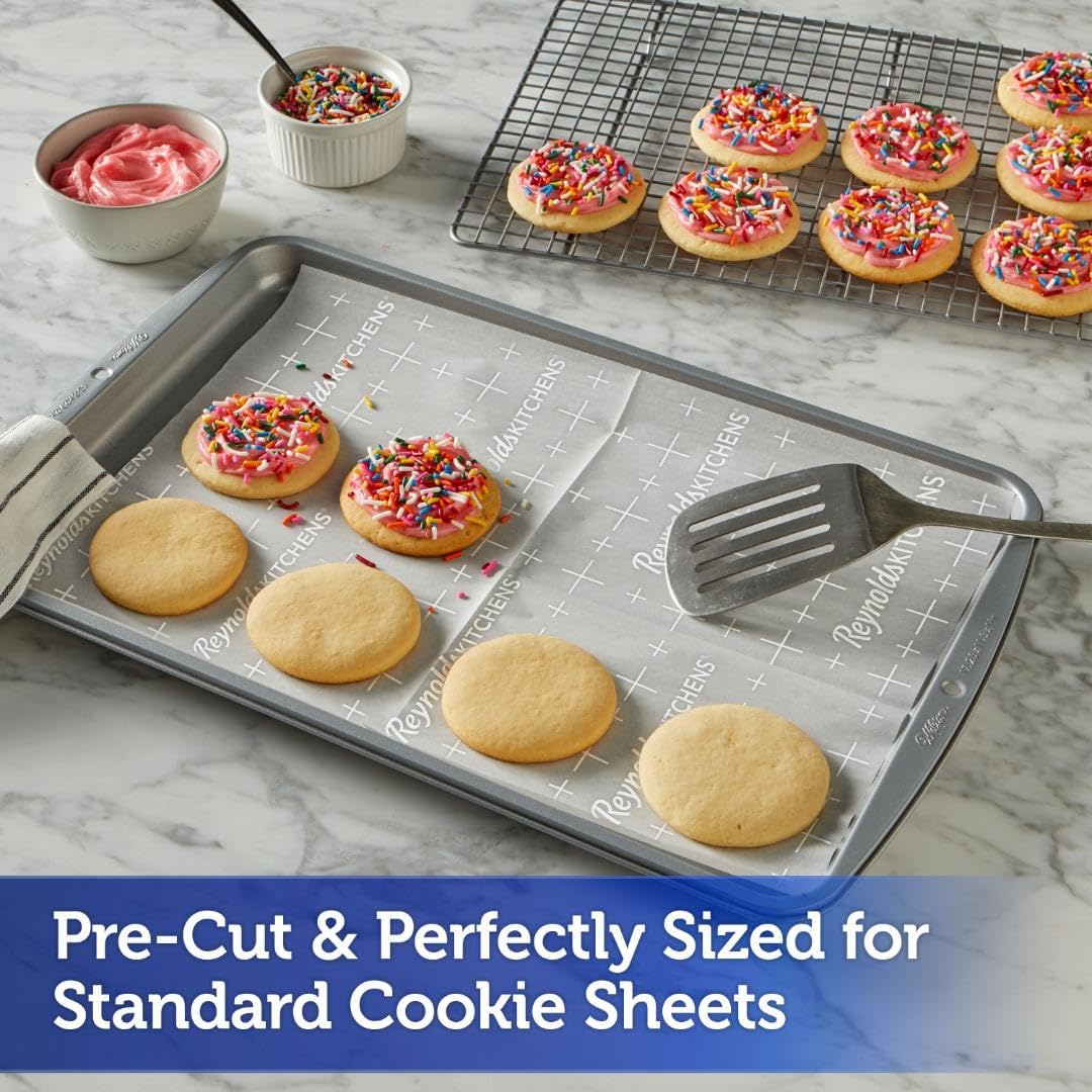 キッチン用クッキーベーキングシート、クッキー用プレカットベー - Kitchen Baking Paper のレビューと価格