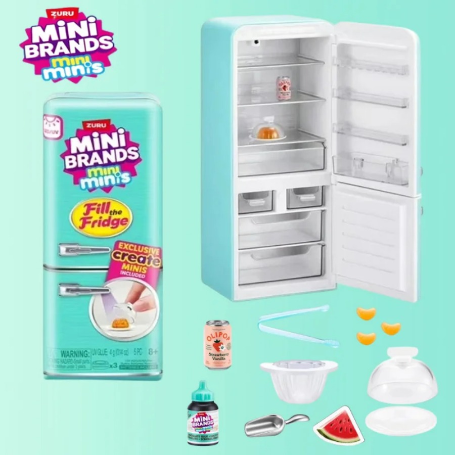 ZURU 5サプライズミニフリッジボールシリーズ ブラインド - Miniature Baking Kitchen のレビューと価格