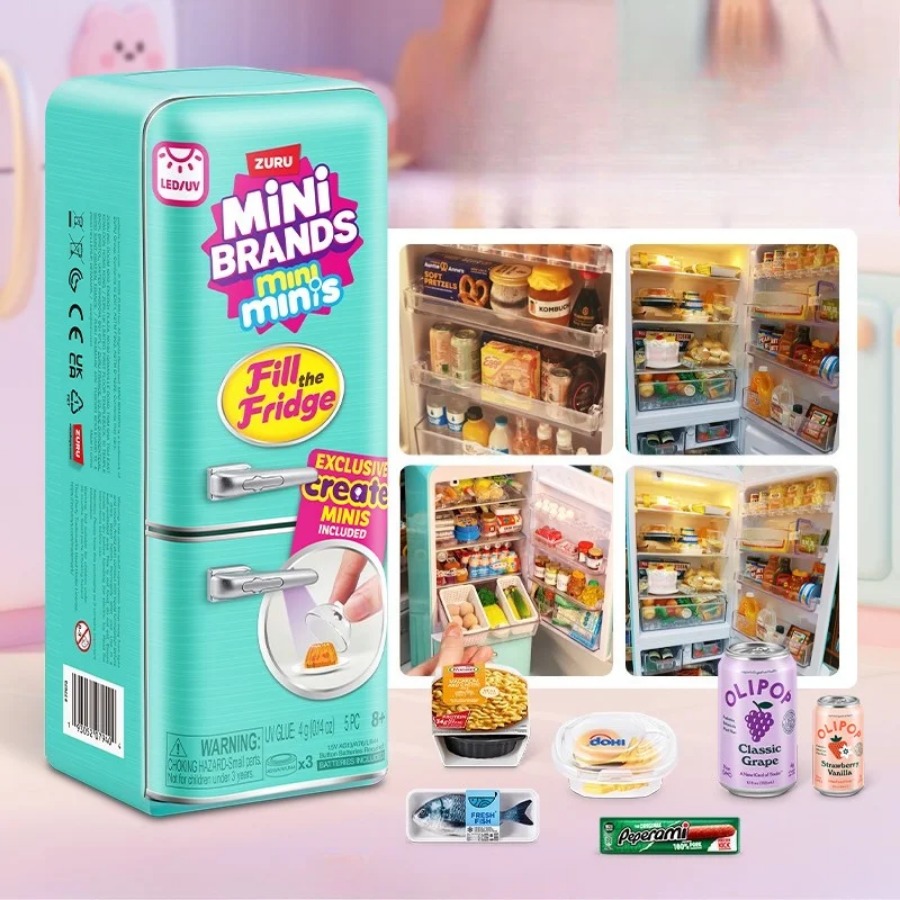 ZURU 5サプライズミニフリッジボールシリーズ ブラインド - Miniature Baking Kitchen のレビューと価格